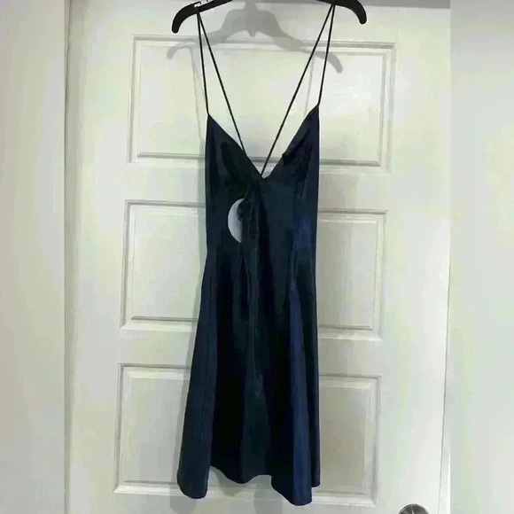 Princess Polly Annalise Dress with Jacket size 6 Navy - Picture 4 of 9